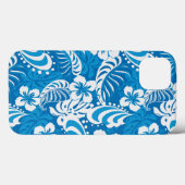 Coques Case-Mate iPhone Motif d'Hibiscus tropical (Verso (horizontal))