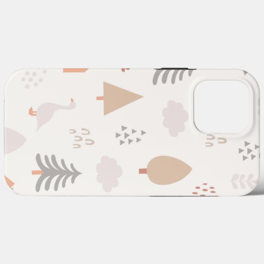 Coques Case-Mate iPhone Motif d'hiver (Verso (horizontal))