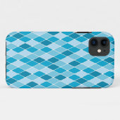 Coques Case-Mate iPhone Motif d'hiver de harlequin (Dos (Horizontal))