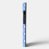 Coques Case-Mate iPhone Motif diamant bleu pâle Coque-coque iphone Mate (Verso / Gauche)