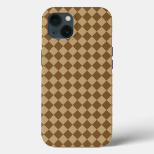 Case-Mate iPhone Case Motif diamant combiné Brown par STaylor