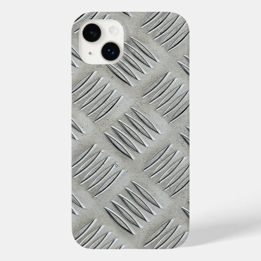 Coques Case-Mate iPhone Motif diamant en aluminium (Verso)
