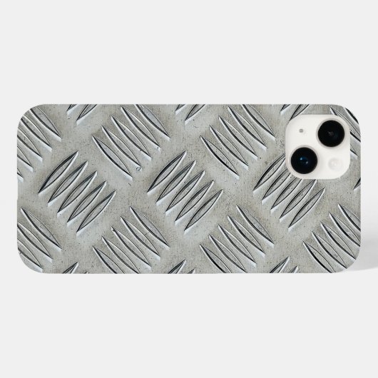 Coques Case-Mate iPhone Motif diamant en aluminium (Verso (horizontal))