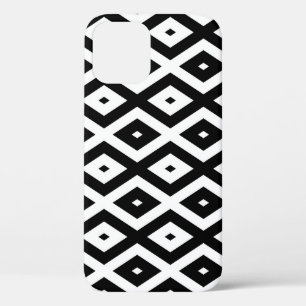 Case-Mate iPhone Case Motif diamant noir et blanc