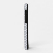 Coques Case-Mate iPhone Motif diamant scintillant sur argent (Dos/Gauche)