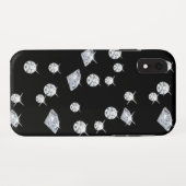 Coques Case-Mate iPhone Motif Diamants Modernes (Dos (Horizontal))