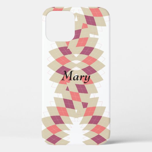 Coques Case-Mate iPhone Motif Diamond Swirl (Verso)
