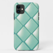 Coques Case-Mate iPhone Motif Diamond turquoise (Dos)