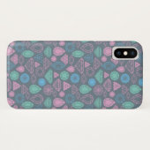 Coques Case-Mate iPhone Motif d'icône de pierre gemme (Dos (Horizontal))