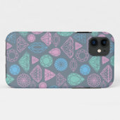 Coques Case-Mate iPhone Motif d'icône de pierre gemme (Dos (Horizontal))