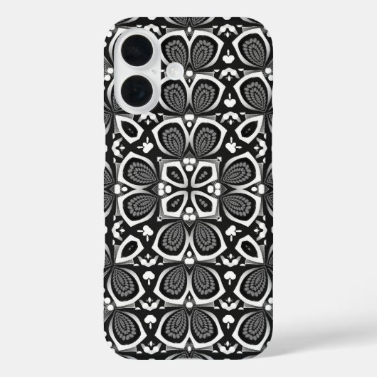 Coques Case-Mate iPhone Motif d'illusions florales (Verso)