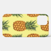 Coques Case-Mate iPhone Motif d'illustration abstrait pour ananas mignon (Verso (horizontal))