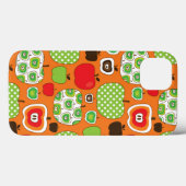 Coques Case-Mate iPhone Motif d'illustration de pomme mignonne (Verso (horizontal))