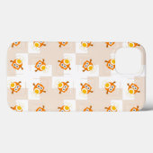 Coques Case-Mate iPhone Motif d'illustration Orange Owl (Verso (horizontal))