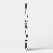 Coques Case-Mate iPhone Motif d'illustrations de chiens mignons (Verso / Gauche)