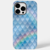 Coques Case-Mate iPhone Motif d'Imaginaire à échelle bleu pâle et arc-en-c (Verso)