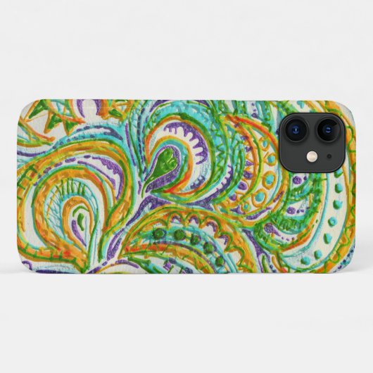 Coques Case-Mate iPhone Motif d'Imaginaire d'art populaire (Dos (Horizontal))