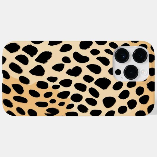 Coques Case-Mate iPhone Motif d'impression Cheetah (Verso (horizontal))
