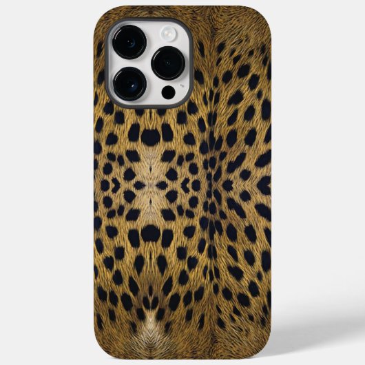 Coques Case-Mate iPhone Motif d'impression Cheetah (Verso)