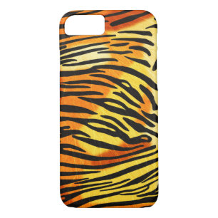 Coques Pour iPhone Motif d'impression de fourrure de tigre rayée
