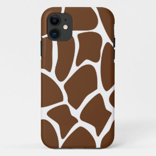 Etui iPhone Case-Mate Motif d'impression de girafe dans Brown foncé