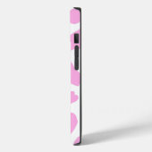 Coques Case-Mate iPhone Motif d'impression de vache rose (Verso / Gauche)
