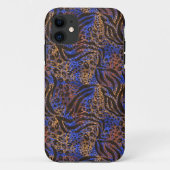 Coques Case-Mate iPhone Motif d'impression Leopard et Zebra (Dos)