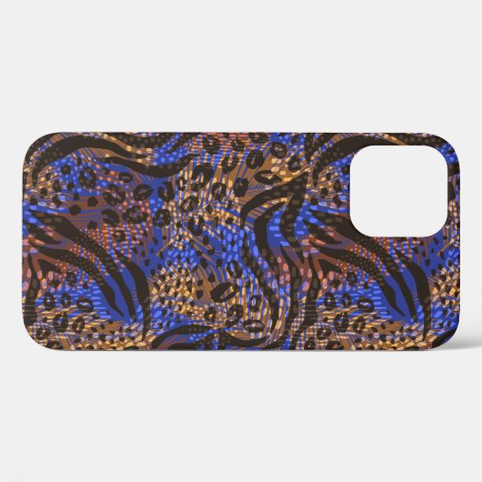 Coques Case-Mate iPhone Motif d'impression Leopard et Zebra (Verso (horizontal))