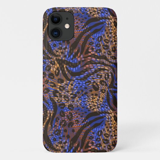 Coques Case-Mate iPhone Motif d'impression Leopard et Zebra (Dos)
