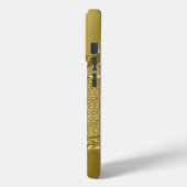 Coques Case-Mate iPhone Motif D'Impression Métallique Et Diamants D'Or (Verso / Gauche)