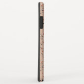 Coques Case-Mate iPhone Motif d'impression moderne rose Terrazzo (Dos/Droite)