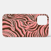 Coques Case-Mate iPhone Motif d'impression zebra sans faille (Verso (horizontal))