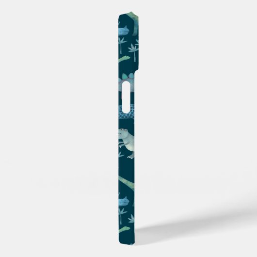 Coques Case-Mate iPhone Motif Dinosaur Vert (Verso / Droite)