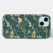 Coques Case-Mate iPhone Motif Dinosaur Vert (Verso (horizontal))