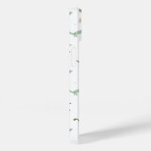 Coques Case-Mate iPhone Motif Dinosaure Vert (Verso / Droite)