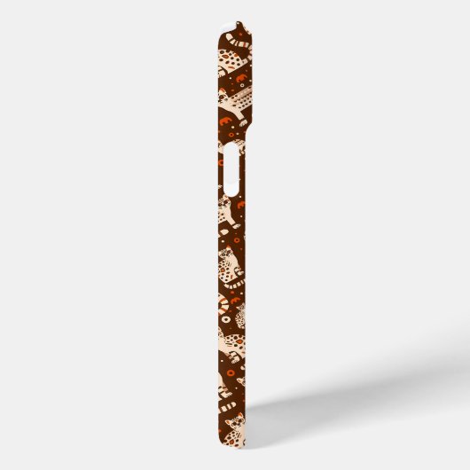 Coques Case-Mate iPhone Motif d'occelot (Verso / Droite)