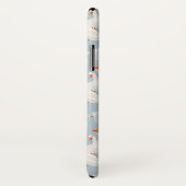 Coques Case-Mate iPhone Motif d'oies blanches (Dos/Droite)