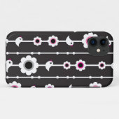 Coques Case-Mate iPhone motif d'oiseau et de fleurs (Dos (Horizontal))