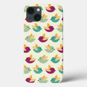 iPhone 13 Coque Motif d'oiseaux