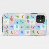 Coques Case-Mate iPhone Motif d'oiseaux néo-zélandais (Dos (Horizontal))