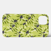 Coques Case-Mate iPhone Motif d'olive (Verso (horizontal))