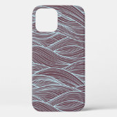 Coques Case-Mate iPhone motif d'onde Abstrait (Verso)