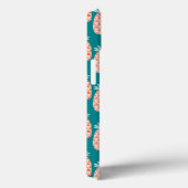 Coques Case-Mate iPhone Motif Doodle ananas | Monogramme (Verso / Droite)