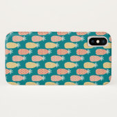 Coques Case-Mate iPhone Motif Doodle d'ananas (Dos (Horizontal))