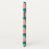 Coques Case-Mate iPhone Motif Doodle d'ananas (Dos/Droite)