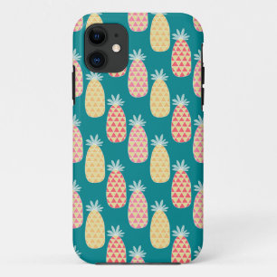 Coque iPhone 11 Motif Doodle d'ananas