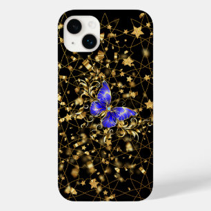 Coque Pour iPhone 14 Plus Motif d'or 14,700 Go en noir BG