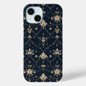 Coques Case-Mate iPhone Motif d'or classique (Verso)