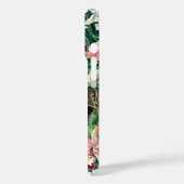 Coques Case-Mate iPhone Motif d'orchidée blanche rose jaune (Verso / Gauche)