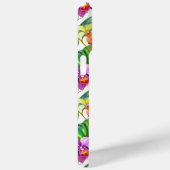 Coques Case-Mate iPhone Motif d'orchidées tropicales (Verso / Droite)